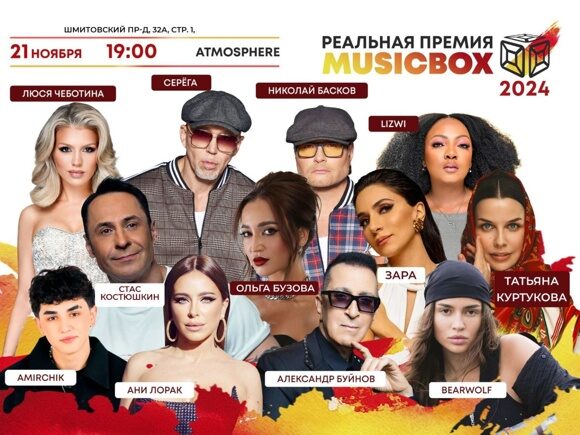 РЕАЛЬНАЯ ПРЕМИЯ MUSICBOX возвращается: 20-летие канала в ритме хитов